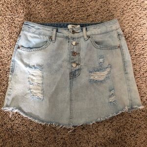 Forever 21 Jean skirt size 26